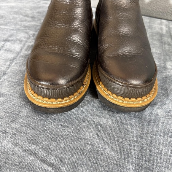 Georgia Boot GR362 Giant Romeo Boots Womens Size 6.5 Brown Leather Chelsea Work - Picture 7 of 9